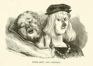 Illustration for the works of Rabelais 